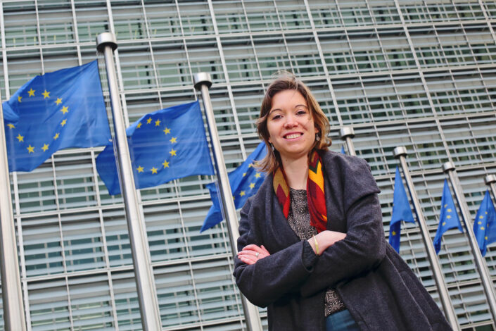 portretfoto op locatie Brussel
